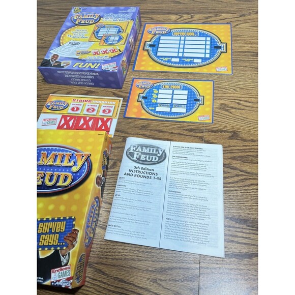 Family Feud 5th Edition Competition Game Show Home Edition Endless Games USA - Picture 6 of 9